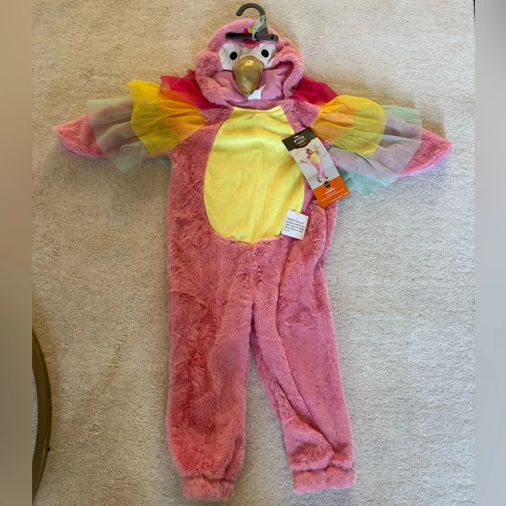 NWT Size 2-3T Hyde and EEk Boutique toddler Parrot jumpsuit Costume for toddler